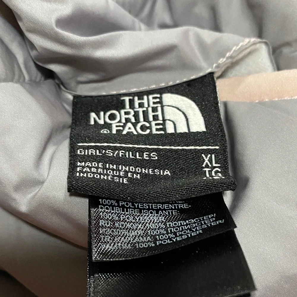 The North Face Gray Jacket with Pink Lining - Picture 3 of 8